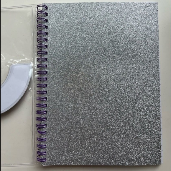 "Just Roll With It" Sparkle Journal Notebook - Picture 2 of 4